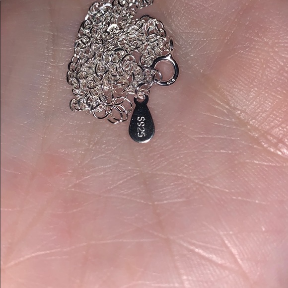 Rabbit Long chain Necklace Sterling Silver 3/45$ - Picture 7 of 7